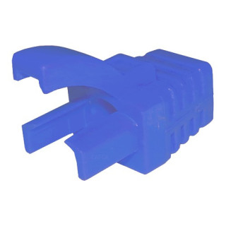 Manchon Snagless pour RJ45 6mm (x100) - bleu