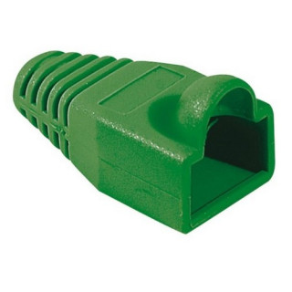 10 manchons à bosse pour RJ45 - 6.5mm - vert