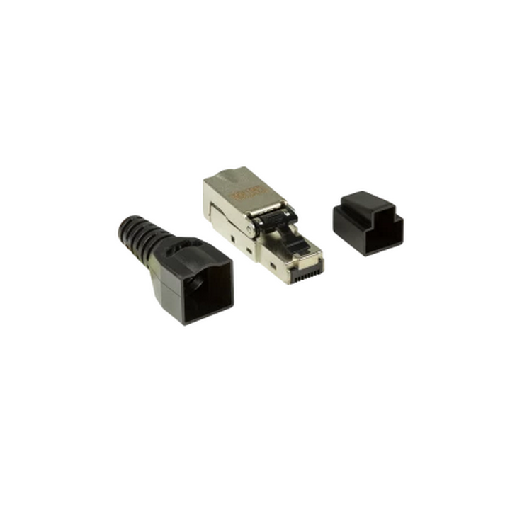 Fiche RJ45 de terrain CAT.6a STP (mono AWG 22 à 26)(multi AWG22 à 27)