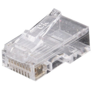 Fiche RJ45 mâle à sertir non blindée (8P8C) (sachet de 10 pièces)