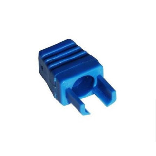 10 manchons surmoulés pour RJ45 - 6mm - bleu