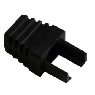 10 manchons surmoulés pour RJ45 - 6mm - noir