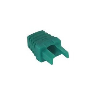 10 manchons surmoulés pour RJ45 - 6mm - vert