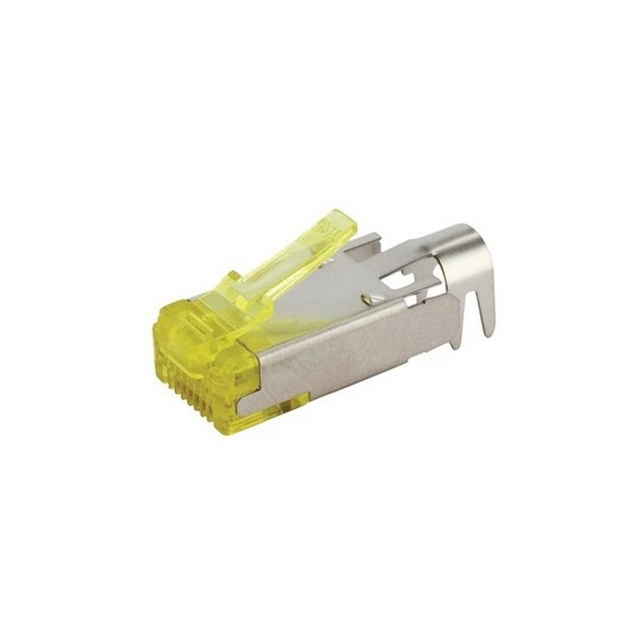Fiche RJ45 cat.6a Hirose AWG24-27 pour câble diam.6.6mm