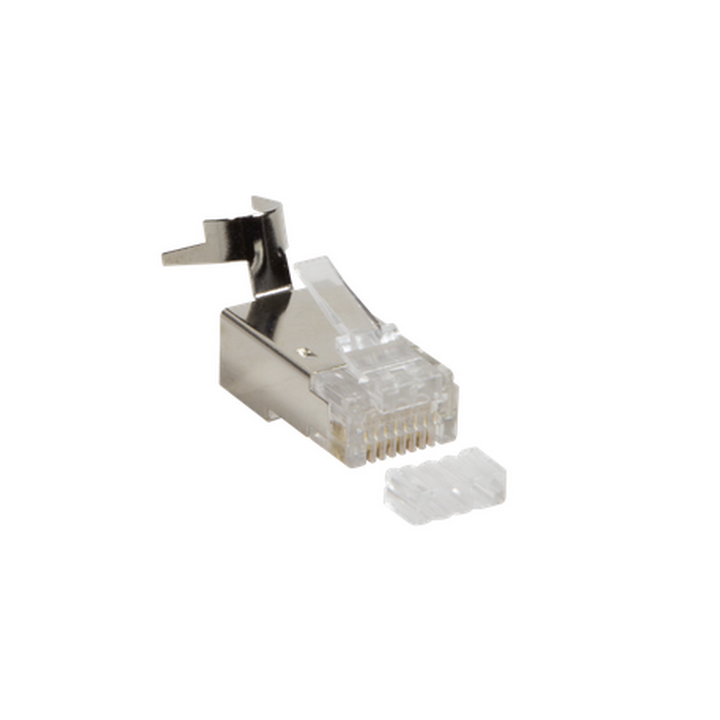Connecteur RJ45 Cat6a blindé, souple et rigide  (X10)