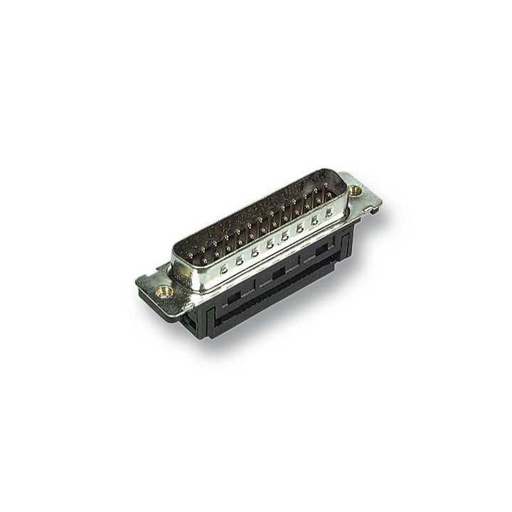 Fiche SUB-D9 mâle à sertir sur câble plat