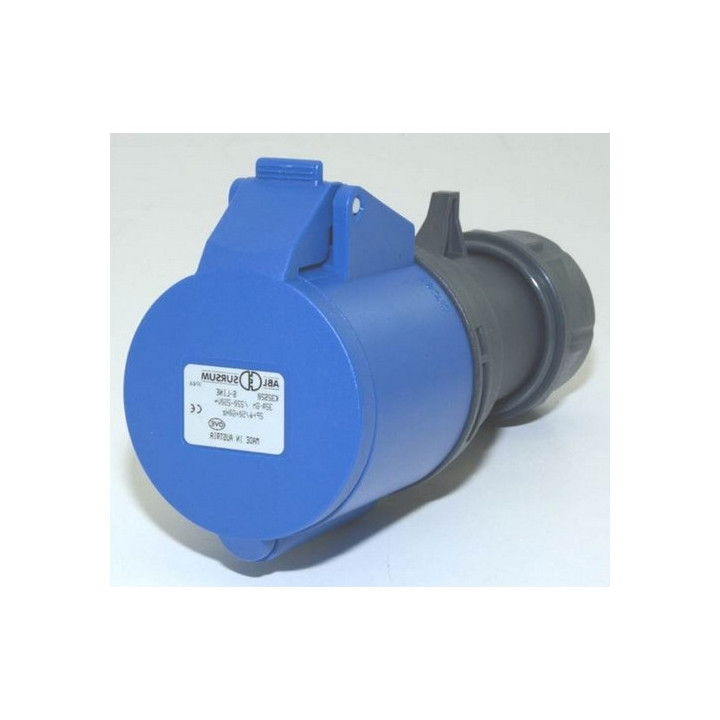 Fiche secteur femelle CEE17 32A 2P+T 230V IP44