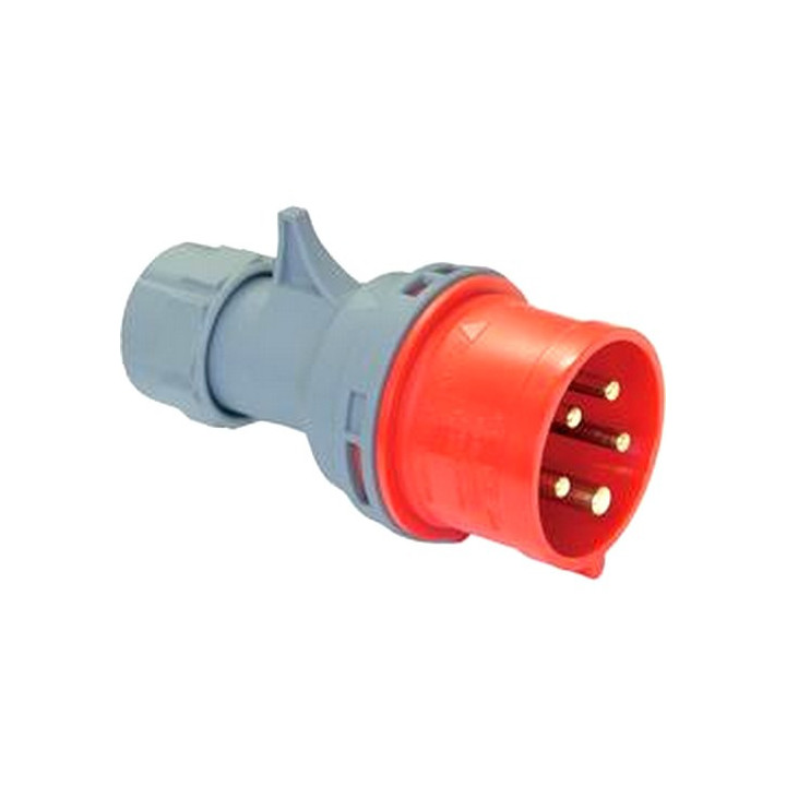 Fiche secteur mâle CEE17 63A 3P+N+T 400V IP44