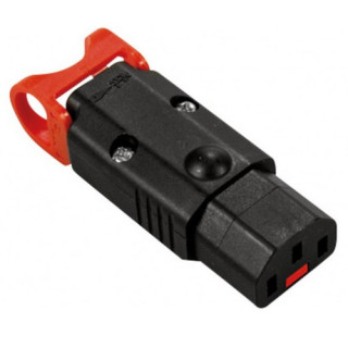 Fiche secteur IEC-LOCK IEC C13 femelle verrouillable