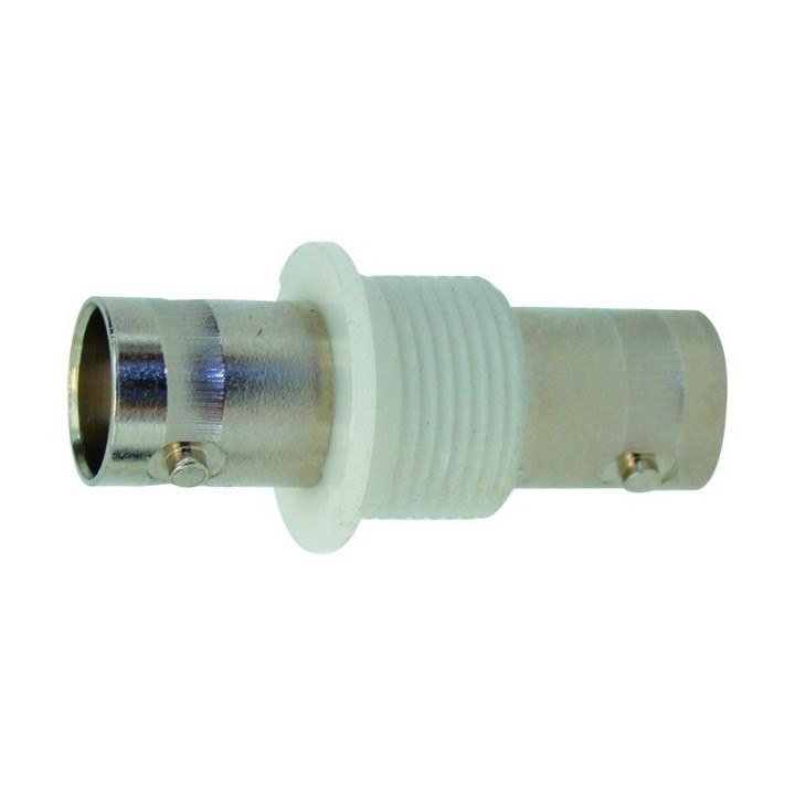 Traversée de panneau BNC F/F isolée 50 ohms