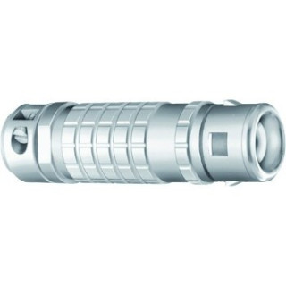 Fiche droite mâle avec serre-câble pour triax A2/8.0/9.2mm