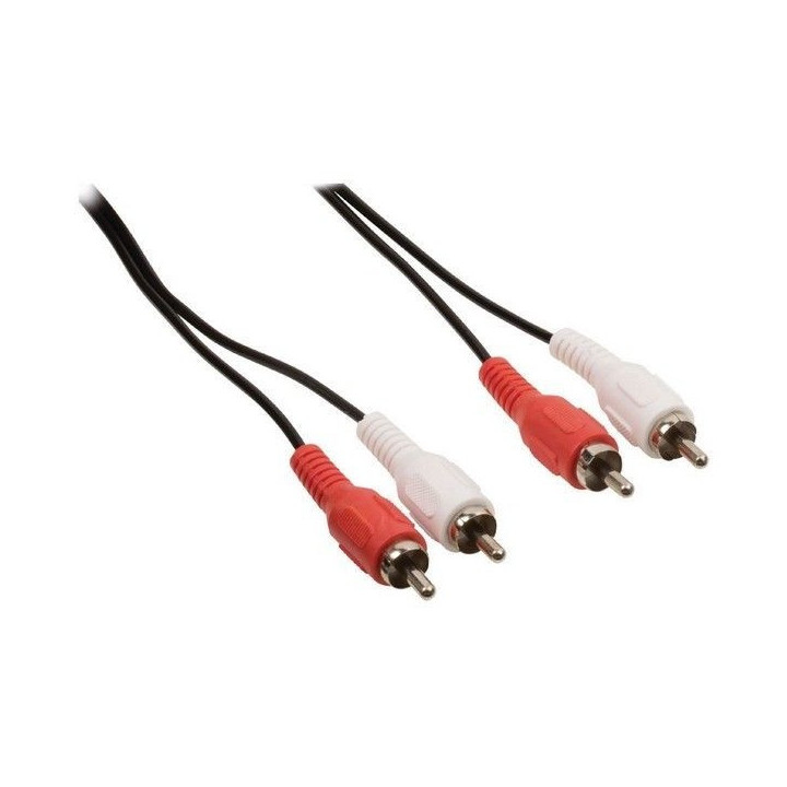 Cordon audio éco 2 RCA stéréo M/M 
