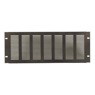 Face 19" 4U ventilée en acier noir