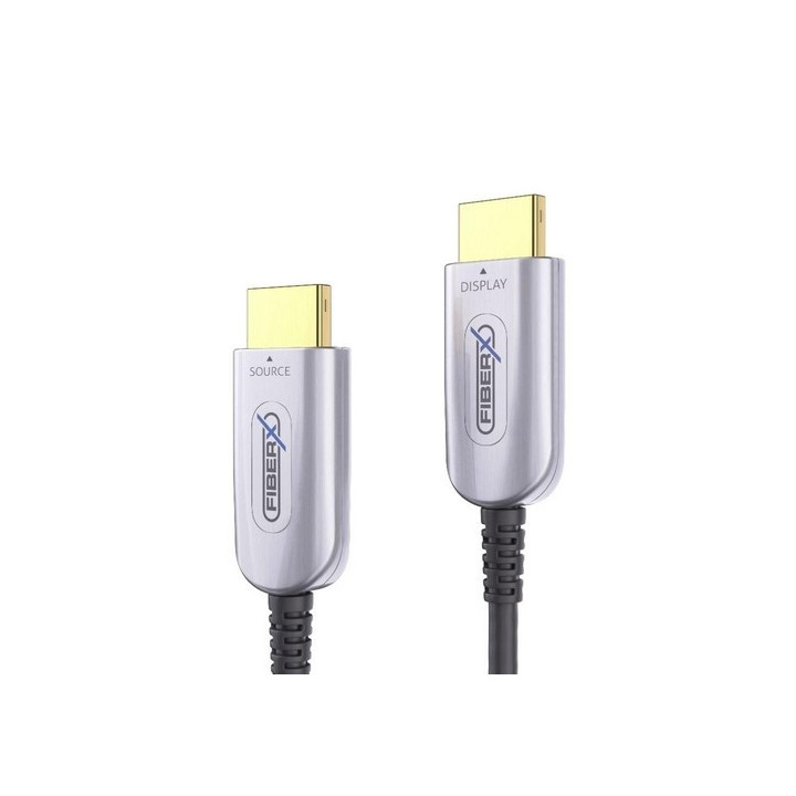 Jarretière optique FiberX HDMI 2.0 4K@60Hz UHD 18Gbps M/M