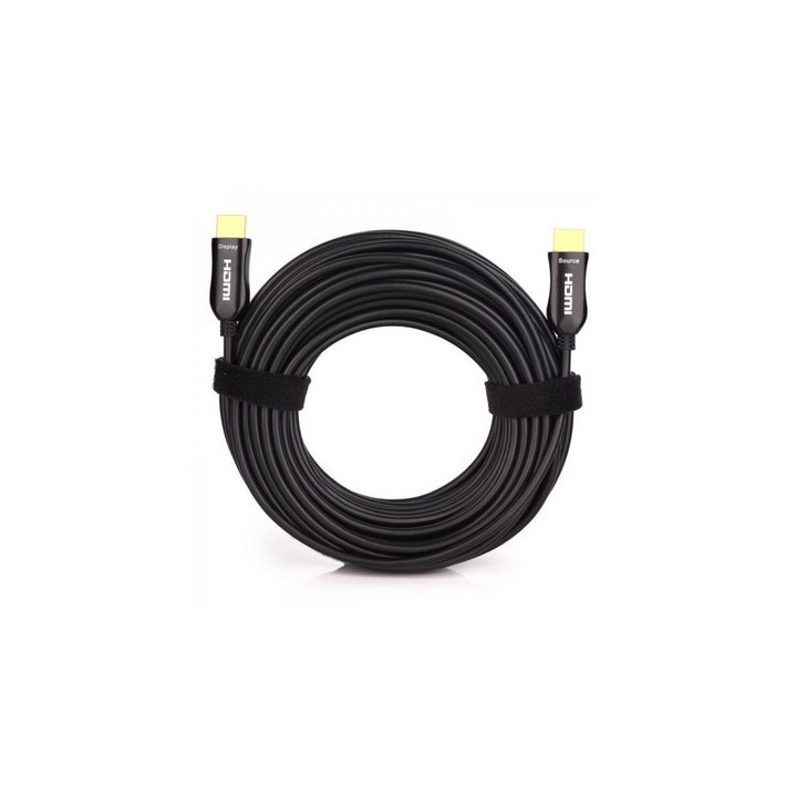 Cordon HDMI 2.0 M/M Optique (AOC) 4K@60Hz unidirectionnel 50m