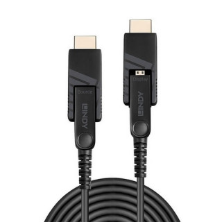 Cordon Micro-HDMI 4K60 Hybride FO (connecteurs HDMI & DVI) 50m