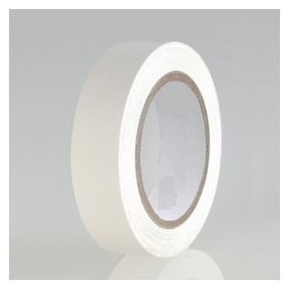 10 rubans isolant électrique 15 mm x 10 m blanc (carton de 100)