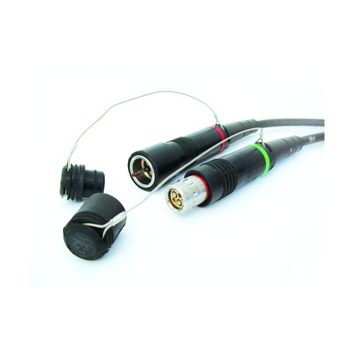 Cordon fibre SMPTE311M 9.2mm LEMO FUW-PUW de 30m