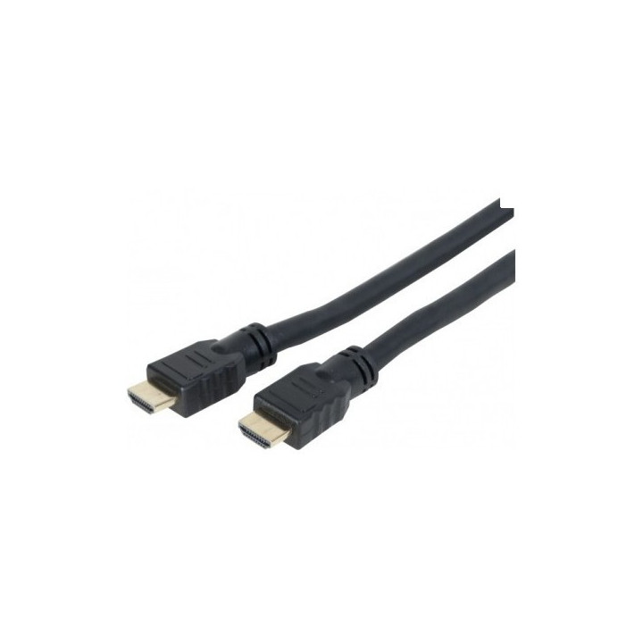 Cordon HDMI 2.0 Highspeed Ethernet M/M noir 4K 