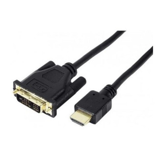 Cordon DVI-D Dual Link (24+1) vers HDMI M/M noir - 3m