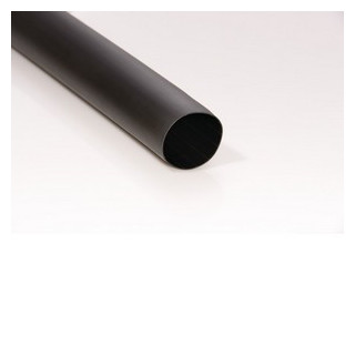Gaine thermo rétractable noire à paroi adhésive 9/3 mm  long 1.22 m