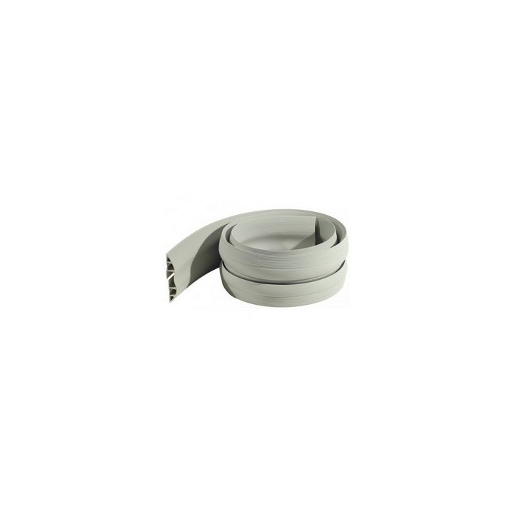 Passage de câble PVC souple gris pour 6 câbles Ø 7mm longueur 3m