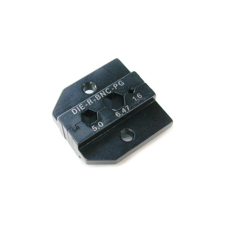 DIE-R-BNC-PG Mâchoire BNC Pin 1.60mm 6.47/5.00mm