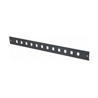 Face avant nue 12 SC simplex ou LC duplex pour tiroir optique