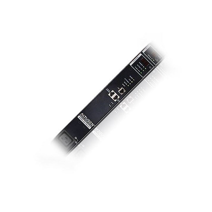 Réglette secteur 19'' 6 prises IEC C13 10A+voyant cordon 2.3m IEC C14