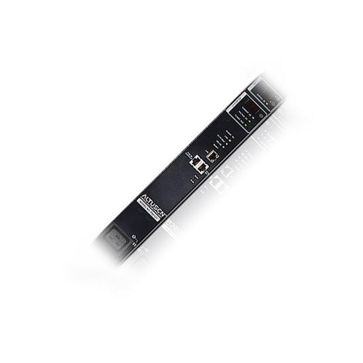 Réglette secteur 19'' 9 prises IEC C13 10A+voyant cordon 2.3m IEC C14