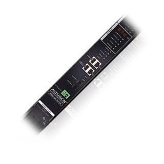 Réglette secteur 19'' 12prises IEC C13 10A+voyant cordon 2.3m IEC C14