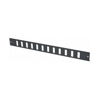 Face avant nue 12 SC duplex ou LC quad pour tiroir optique