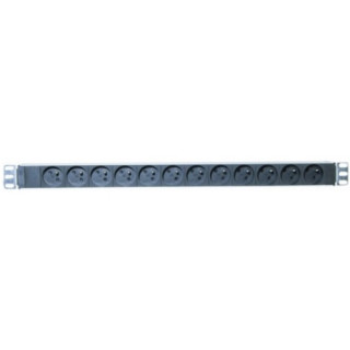 Réglette secteur verticale (14U) 12 PC 16A cordon 2.3m