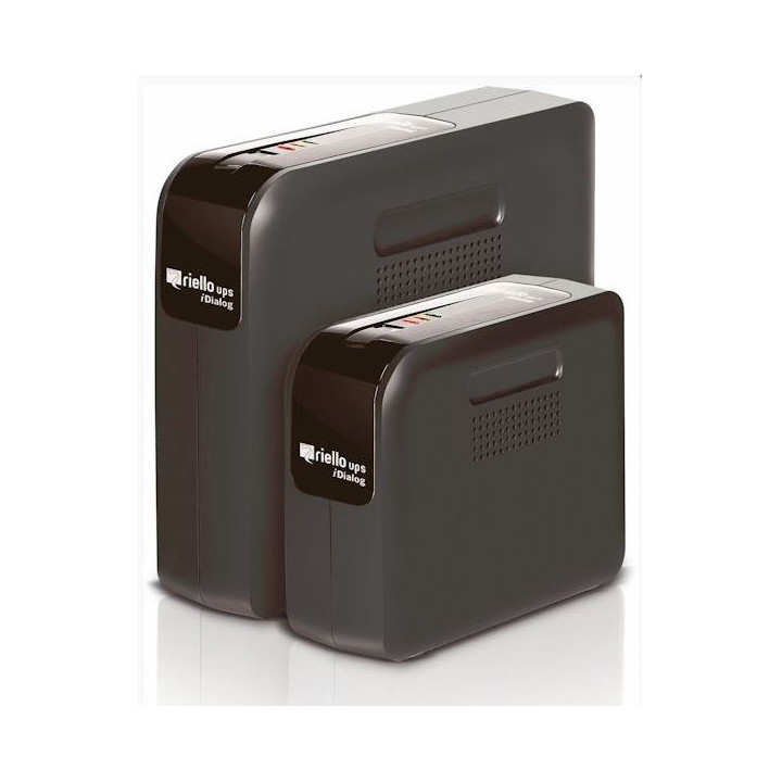 Onduleur RIELLO Line Interactive iDialog 400 VA / 240 W - (6mn)