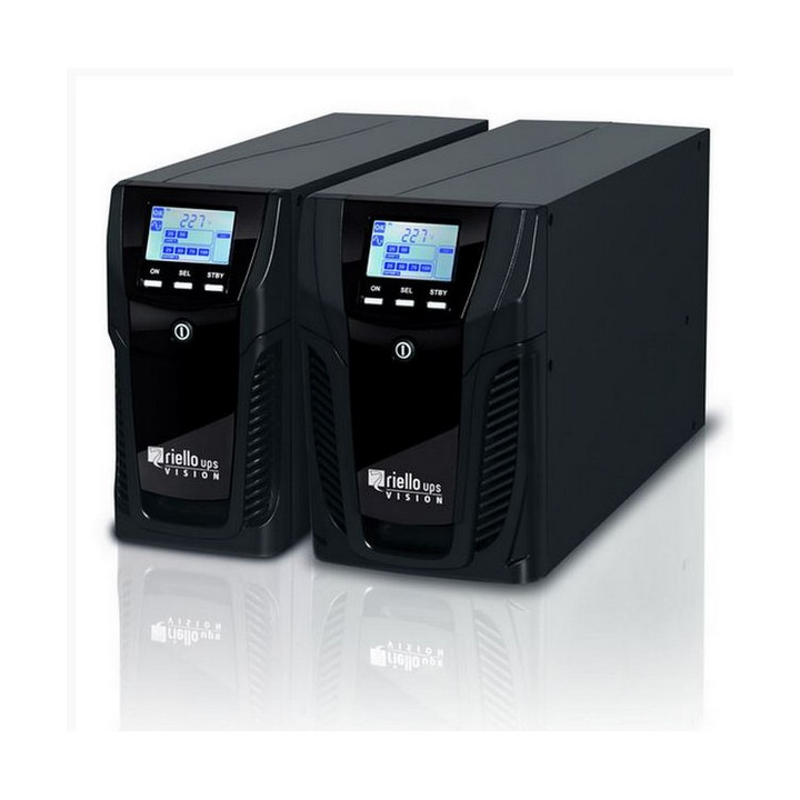 Onduleur RIELLO Line Interactive Vision Tower 2000 VA / 1600 W-(4mn)