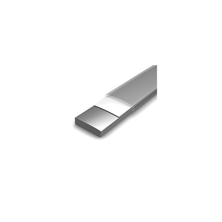 Porte-étiquette adhésif H10,8mm L435mm pour faces 19''