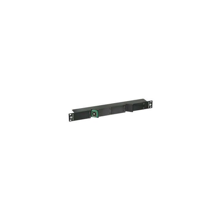 Face 19" 1U pour fixation 2 modules fibres Opticalcon