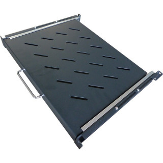 Plateau 19'' 1U sur glissières prof. 550mm fixation 4 coins