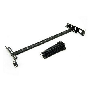 Support de câbles 19" 1U réglable en profondeur