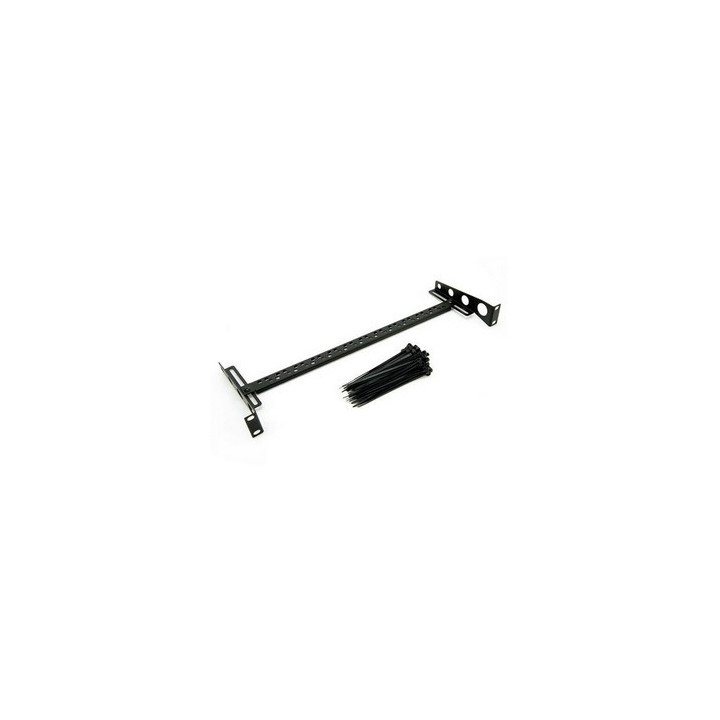 Support de câbles 19" 1U réglable en profondeur