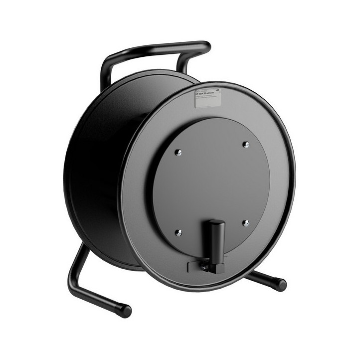 HT 300K.S0 Enrouleur acier noir avec face de bouchage