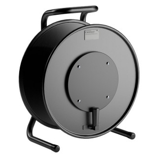 HT 380.S0 Enrouleur acier noir avec face de bouchage