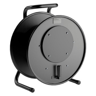 HT 381.S0 Enrouleur acier noir avec face de bouchage