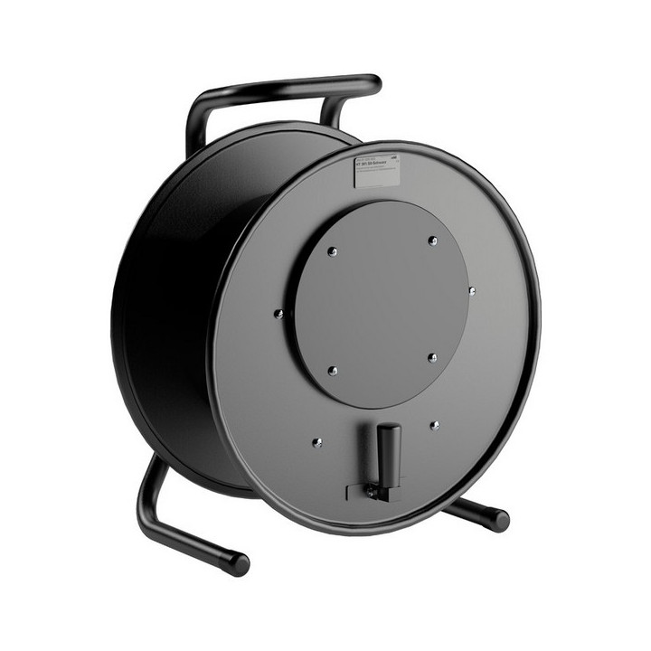 HT 381.S0 Enrouleur acier noir avec face de bouchage