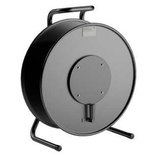 HT 480.S0 Enrouleur acier noir avec face de bouchage