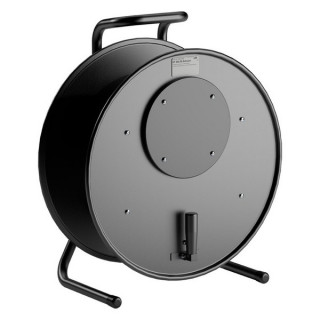 HT 482.S0 Enrouleur acier noir avec face de bouchage