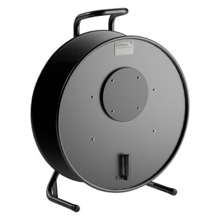 HT 582.S0 Enrouleur acier noir avec face de bouchage