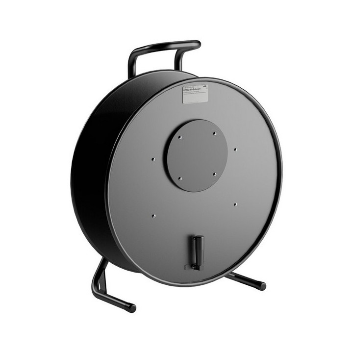 HT 582.S0 Enrouleur acier noir avec face de bouchage