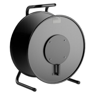 HT 485.S0 Enrouleur acier noir avec face de bouchage