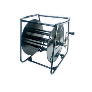 Enrouleur acier noir grande capacité empilable diam.ext.450mm 11.25kg
